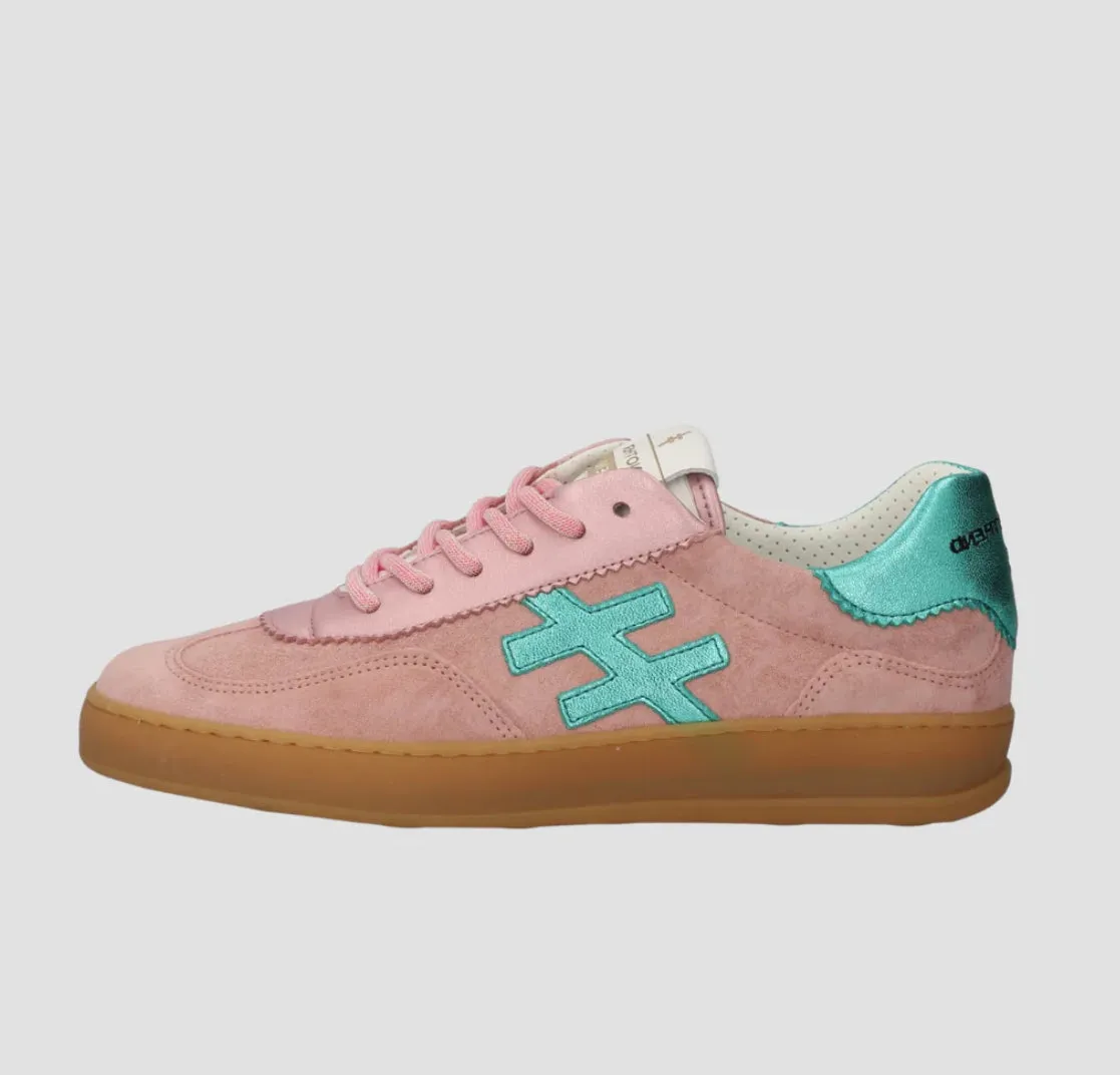 Another Trend - [A0321166 Rose]Pink and Turquoise Trainer