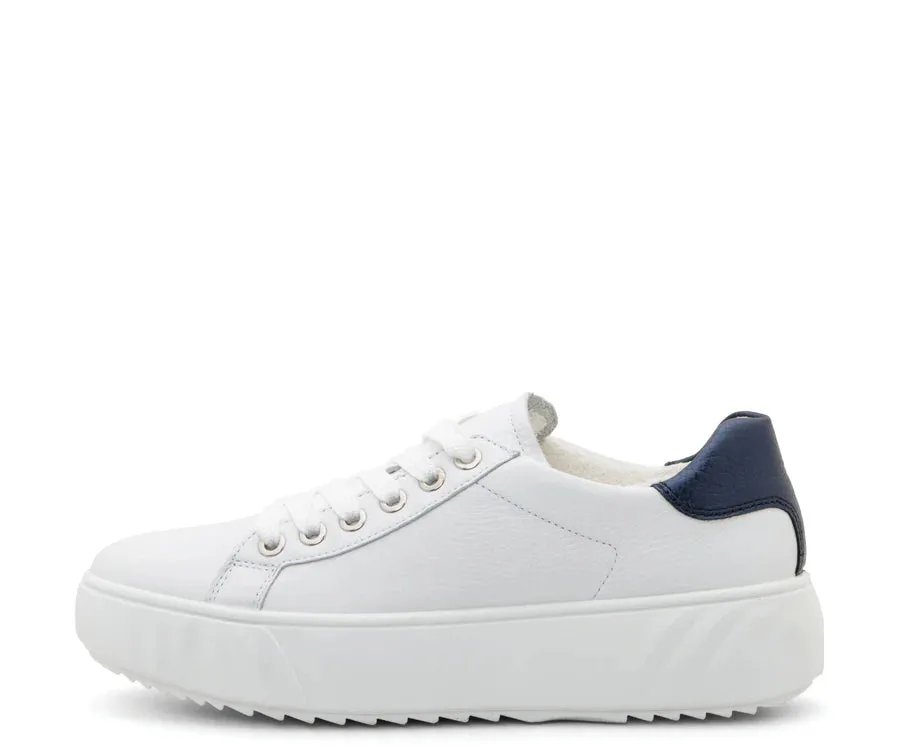 ara White Platform Sneaker