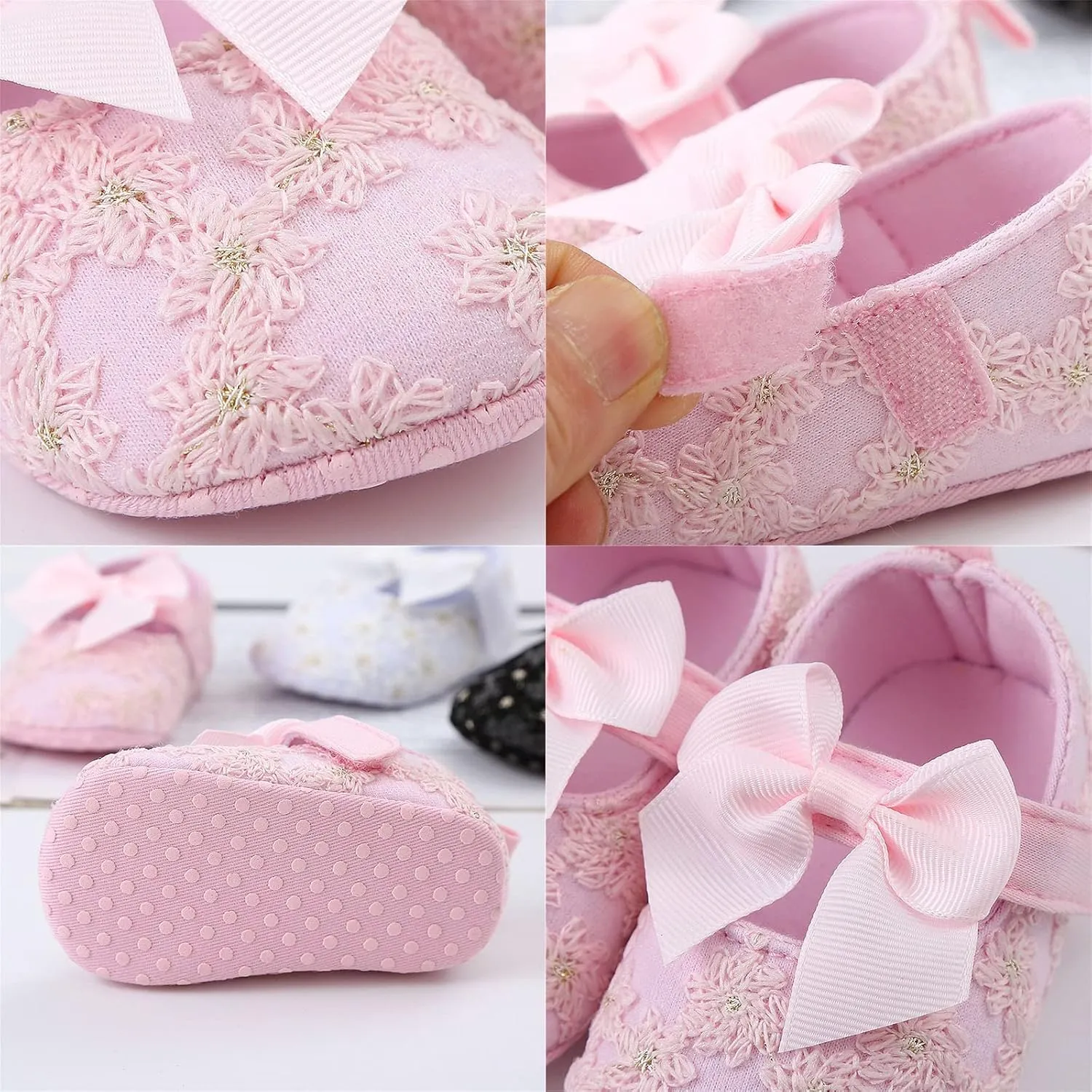 Baby Shoes Fashion Soft Sole Toddler Shoes Cute Bow Soft Sole Toddler Shoes Boy Shoe