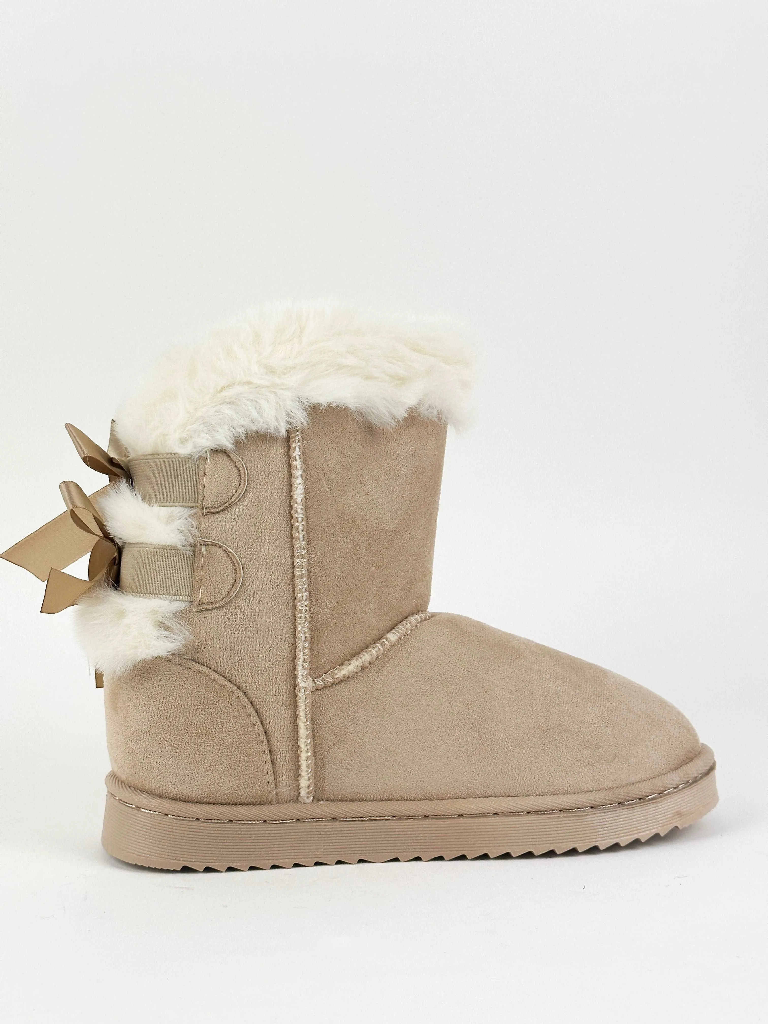 BOTTINES ENFANT - BEIGE