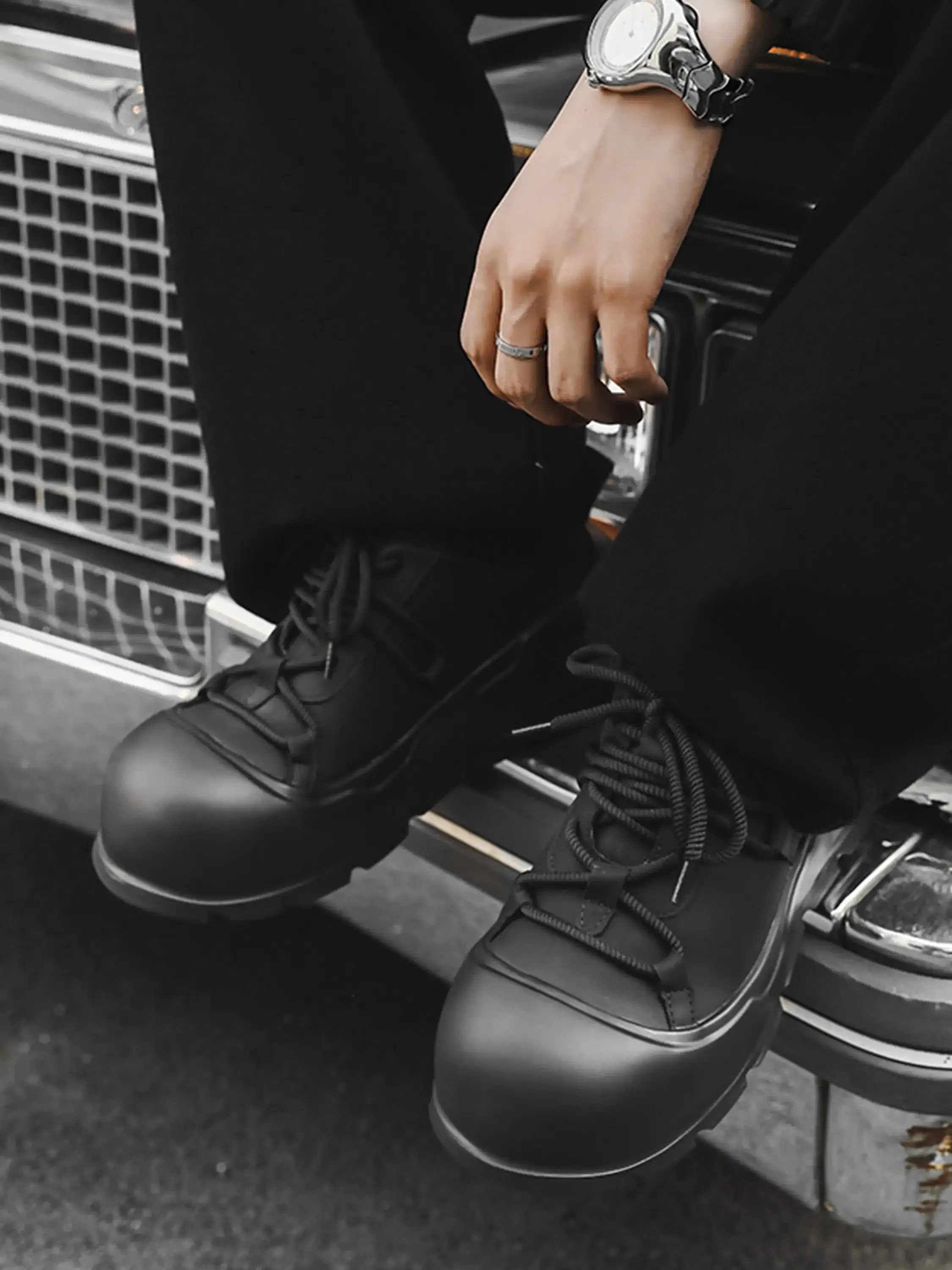 Disguisen Breathable Thick Sole Height-increasing Shoes