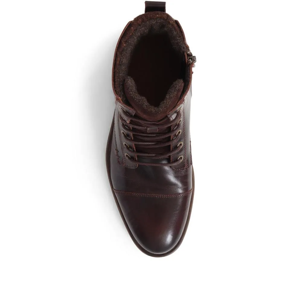 Exmouth Leather Ankle Boots - EXMOUTH / 323 075