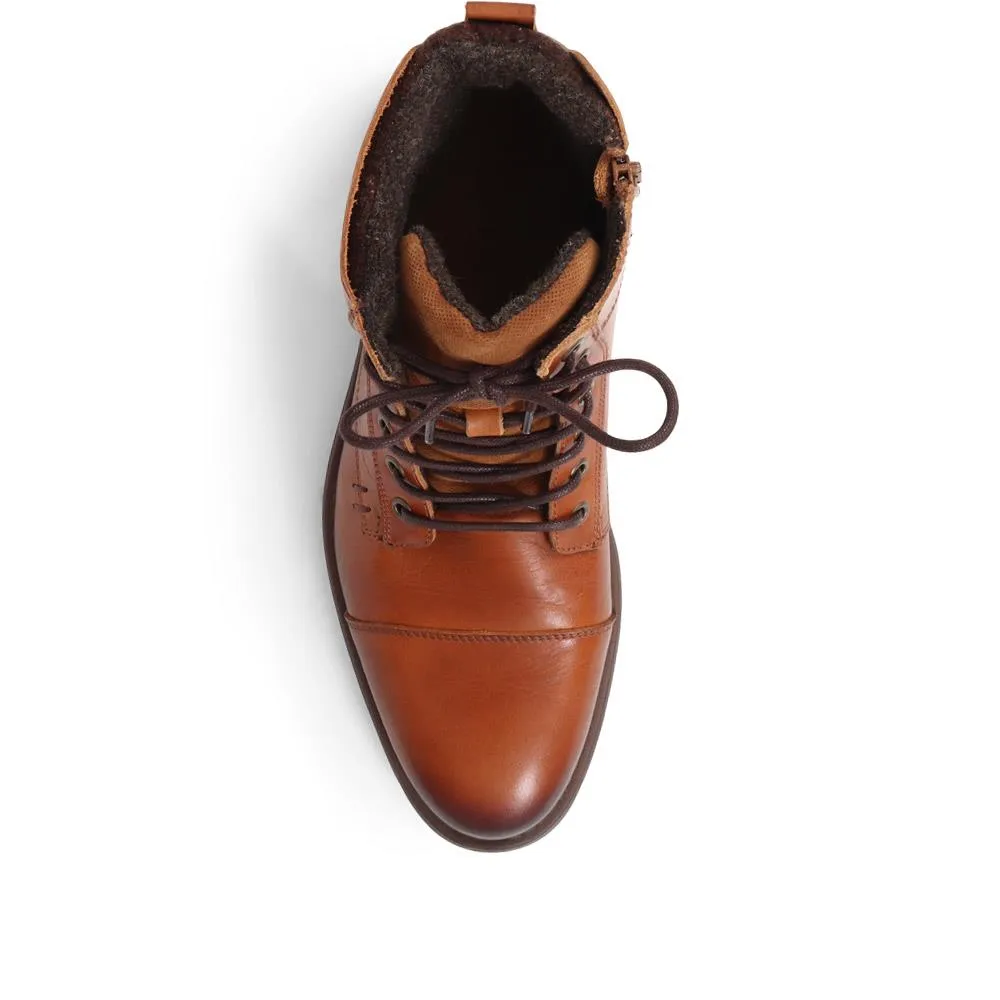 Exmouth Leather Ankle Boots - EXMOUTH / 323 075