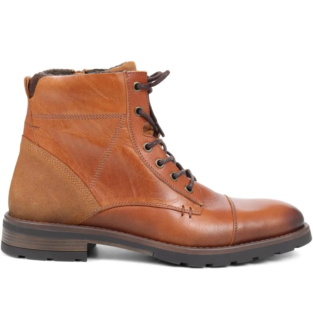 Exmouth Leather Ankle Boots - EXMOUTH / 323 075