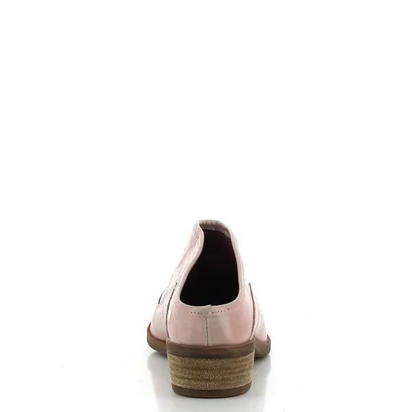 Felmini B002 Rose Pink Slide-On Boots