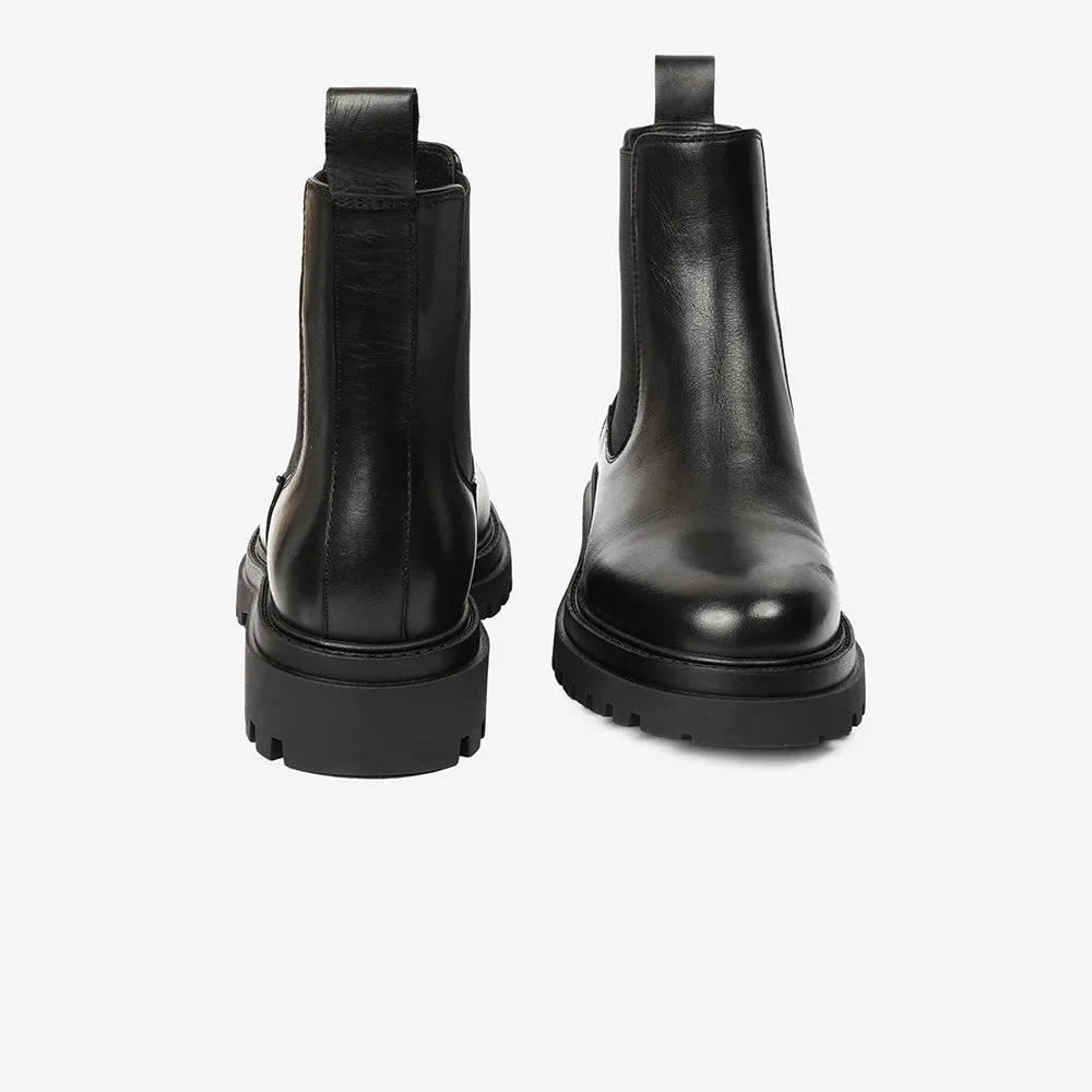 Greyder Women's High Sole Boots In Black
