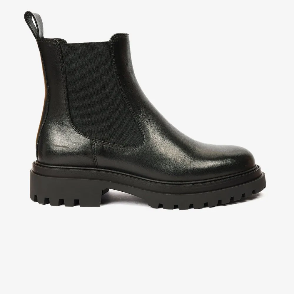Greyder Women's High Sole Boots In Black