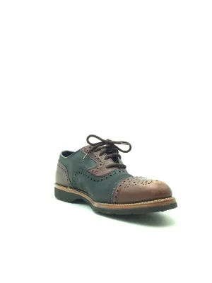 Johnston & Murphy Women's Oxford Shoes Black Brown Leather Size: 10