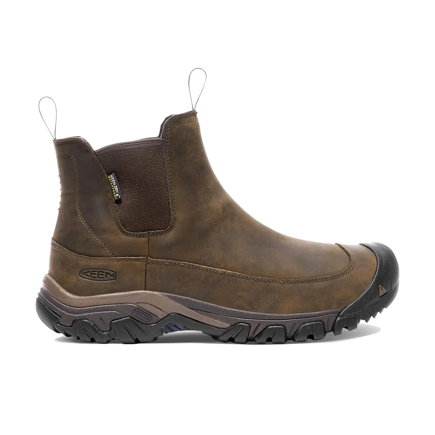 Keen Men's Anchorage III Waterproof Boot - Dark Earth/Mulch