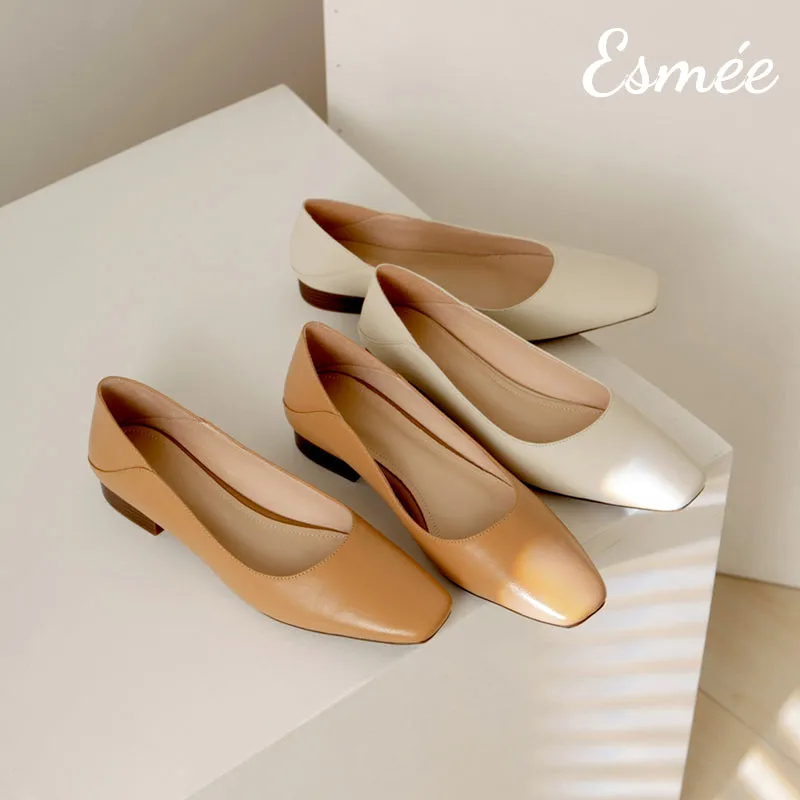 Leather Flats