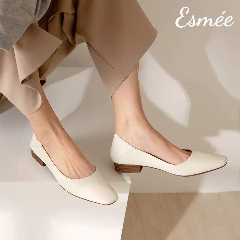 Leather Flats