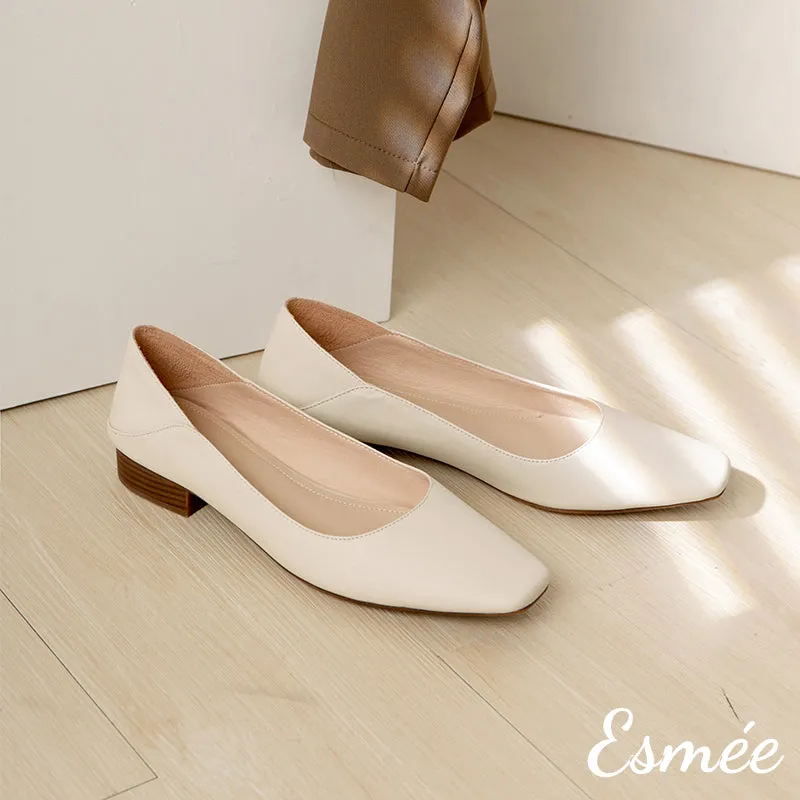 Leather Flats