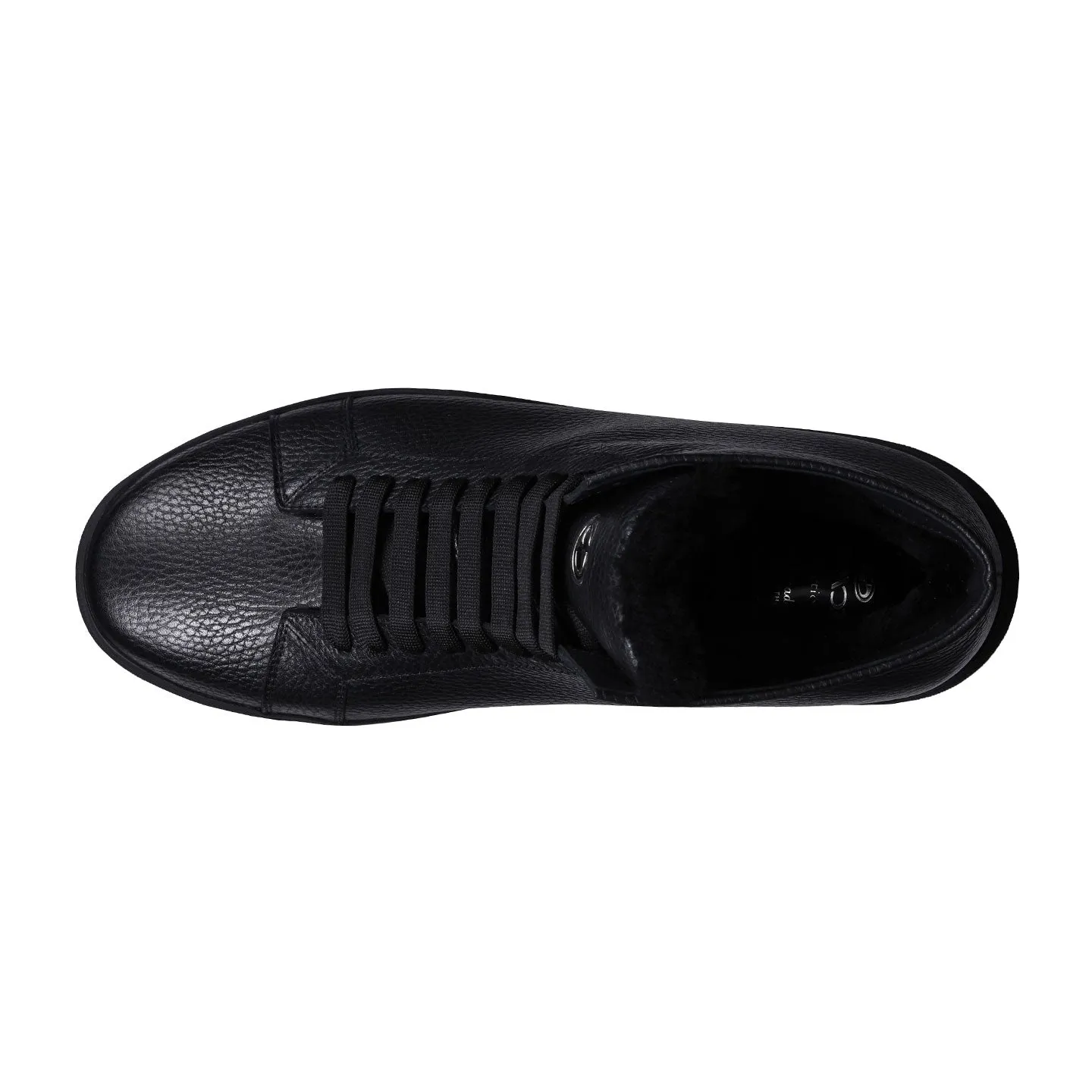 Men's Black Insulated High-Top Sneaker