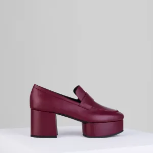 Myla Loafers in Vino