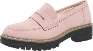 Orthoture-Orthopedic Platform Loafers Women's Slip on Penny Shoes Comfy Suede Platform Chunky Moccasin Shoes