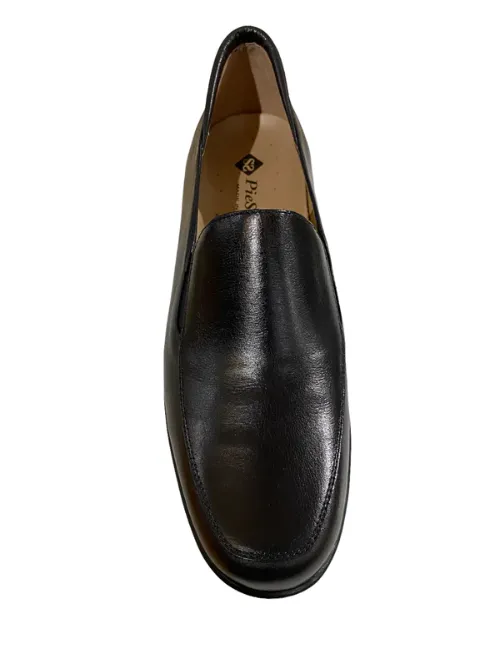 Piesanto Women's Slip On 215610 Loafer Black