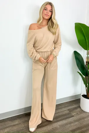 Rowynn Boat Neck Wide Leg Jumpsuit - FINAL SALE