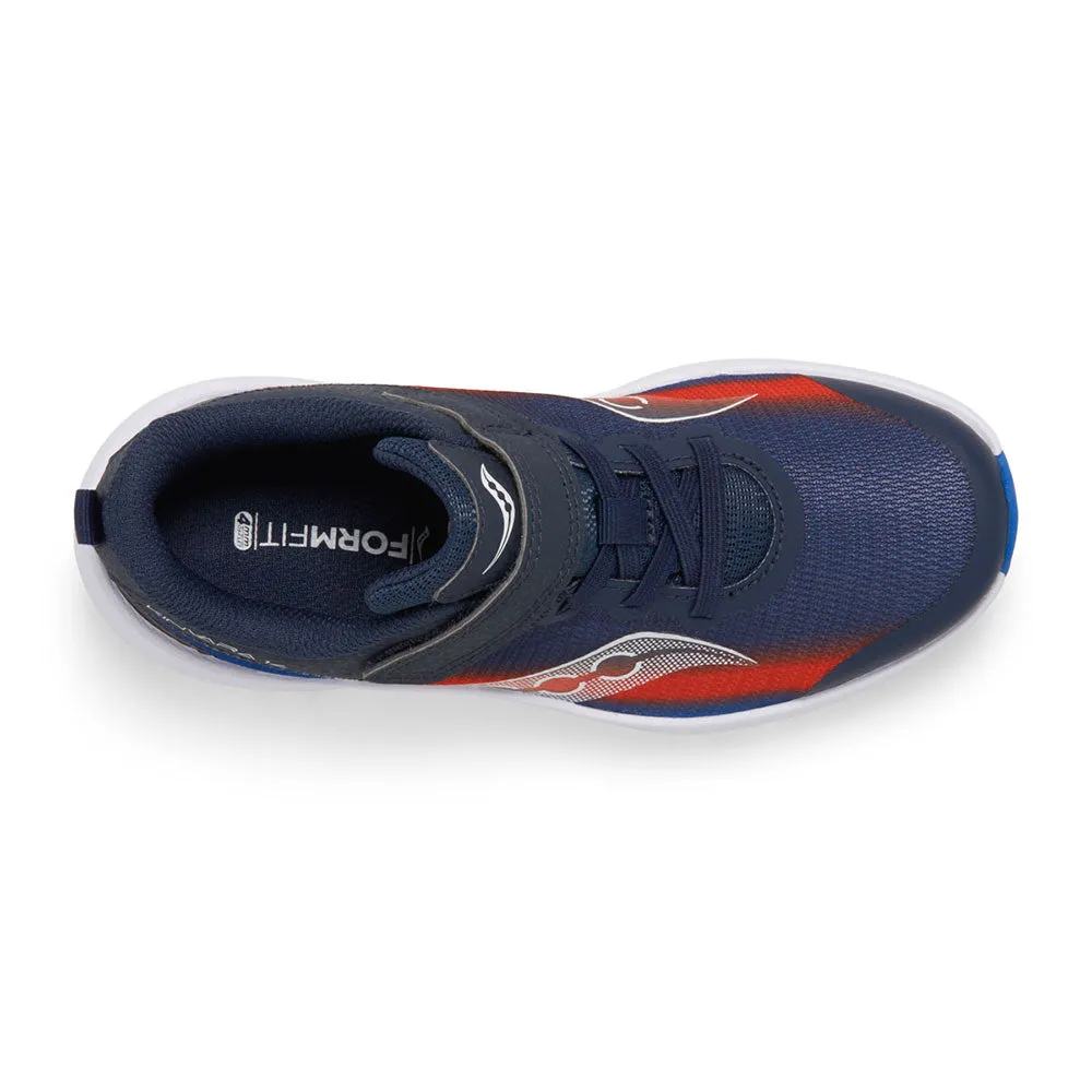 Saucony Kinvara 14 A/C | Navy/Red Big Kid Sneakers