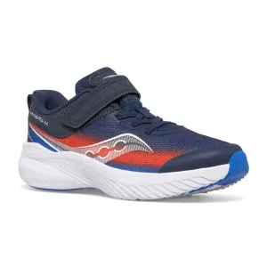 Saucony Kinvara 14 A/C | Navy/Red Big Kid Sneakers
