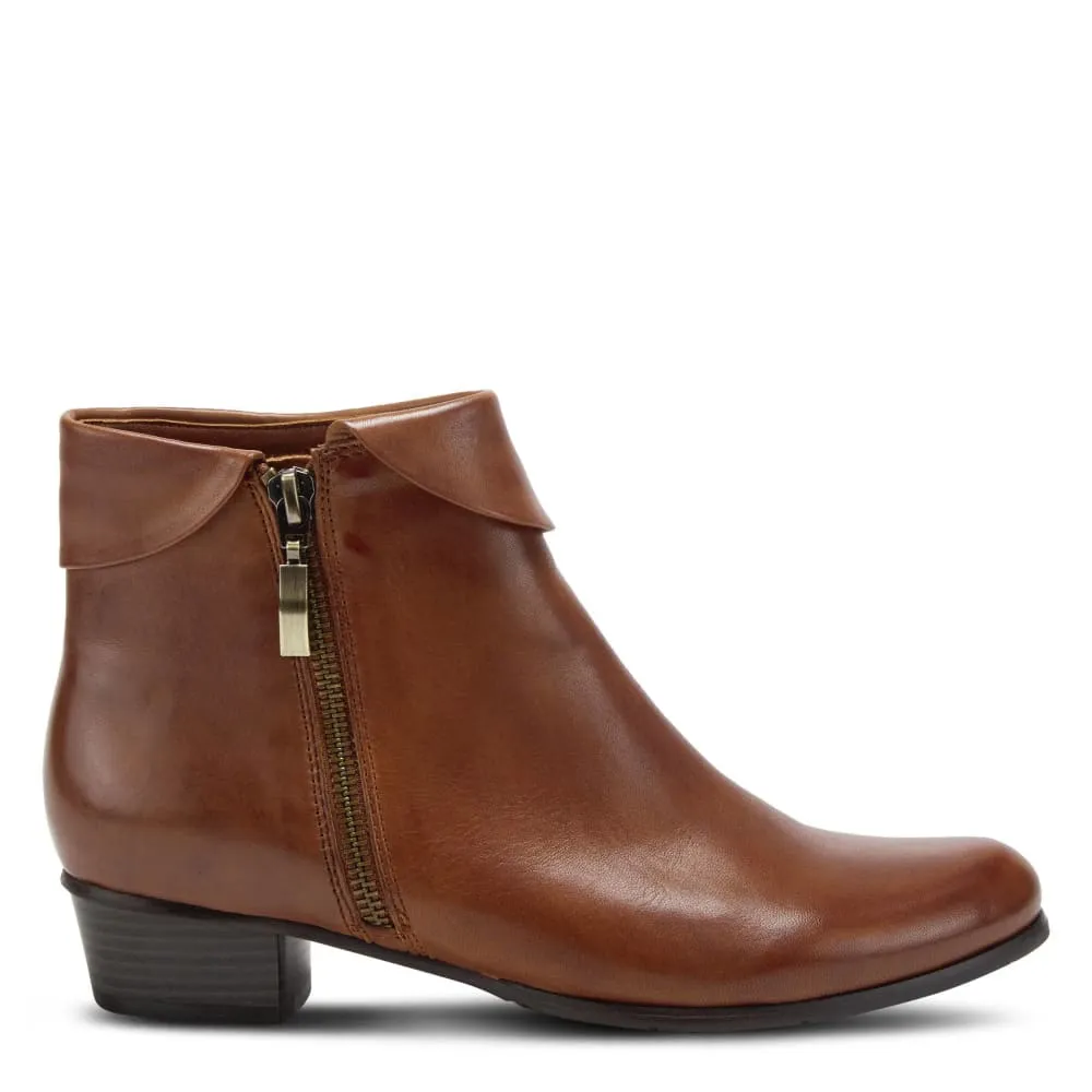 Spring Step Shoes Stockholm Women's Sophisticated and Stylish Leather Ankle Boots