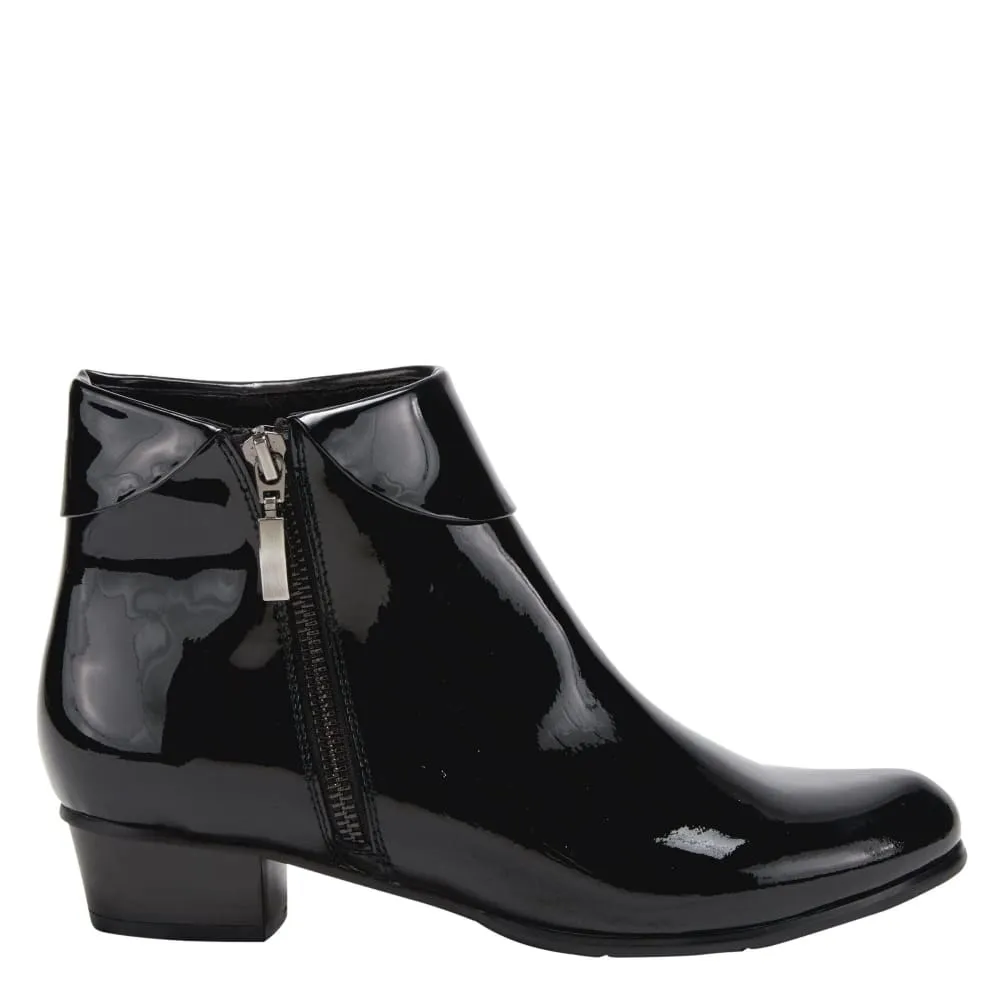 Spring Step Shoes Stockholm Women's Sophisticated and Stylish Leather Ankle Boots