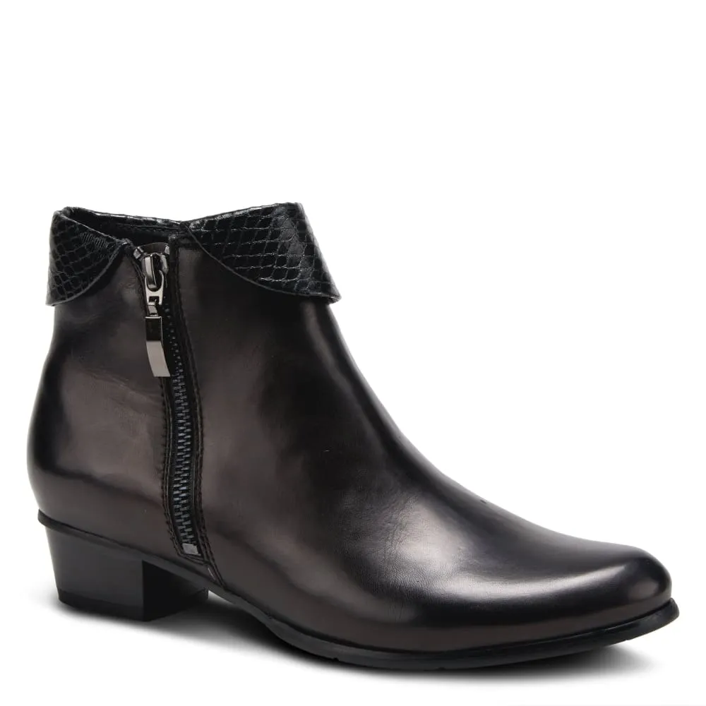 Spring Step Shoes Stockholm Women's Sophisticated and Stylish Leather Ankle Boots