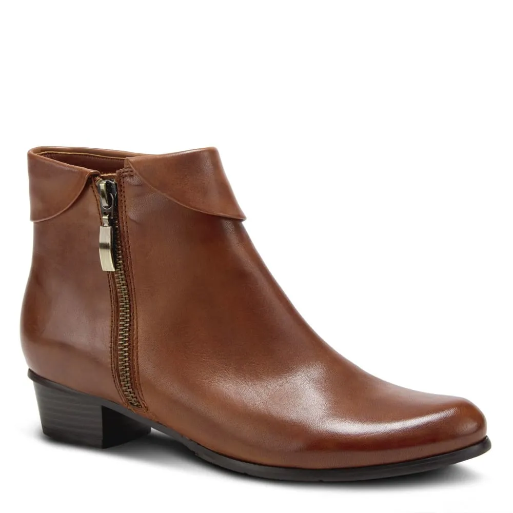 Spring Step Shoes Stockholm Women's Sophisticated and Stylish Leather Ankle Boots