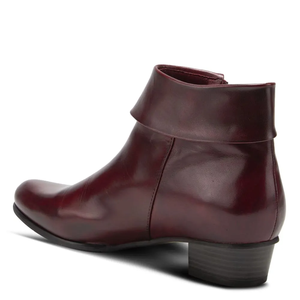 Spring Step Shoes Stockholm Women's Sophisticated and Stylish Leather Ankle Boots