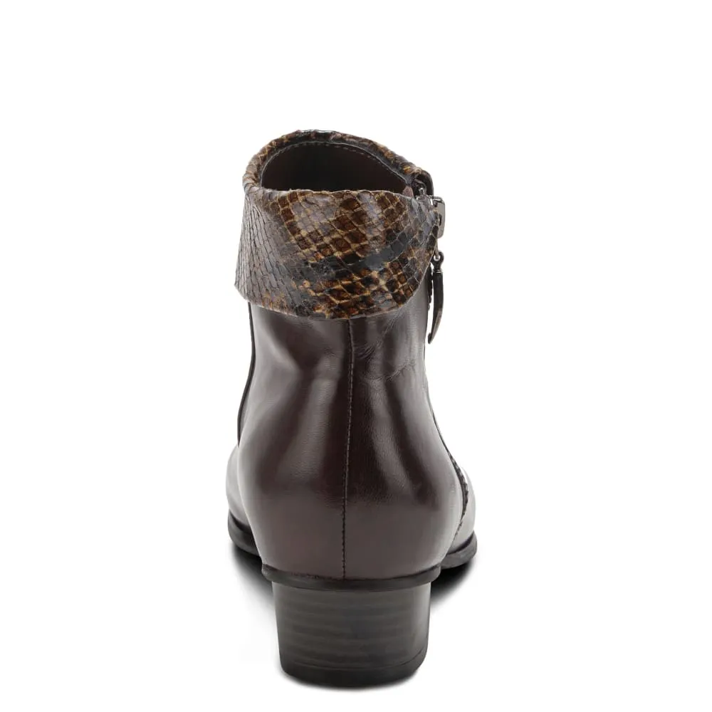 Spring Step Shoes Stockholm Women's Sophisticated and Stylish Leather Ankle Boots