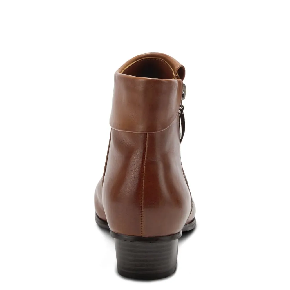 Spring Step Shoes Stockholm Women's Sophisticated and Stylish Leather Ankle Boots