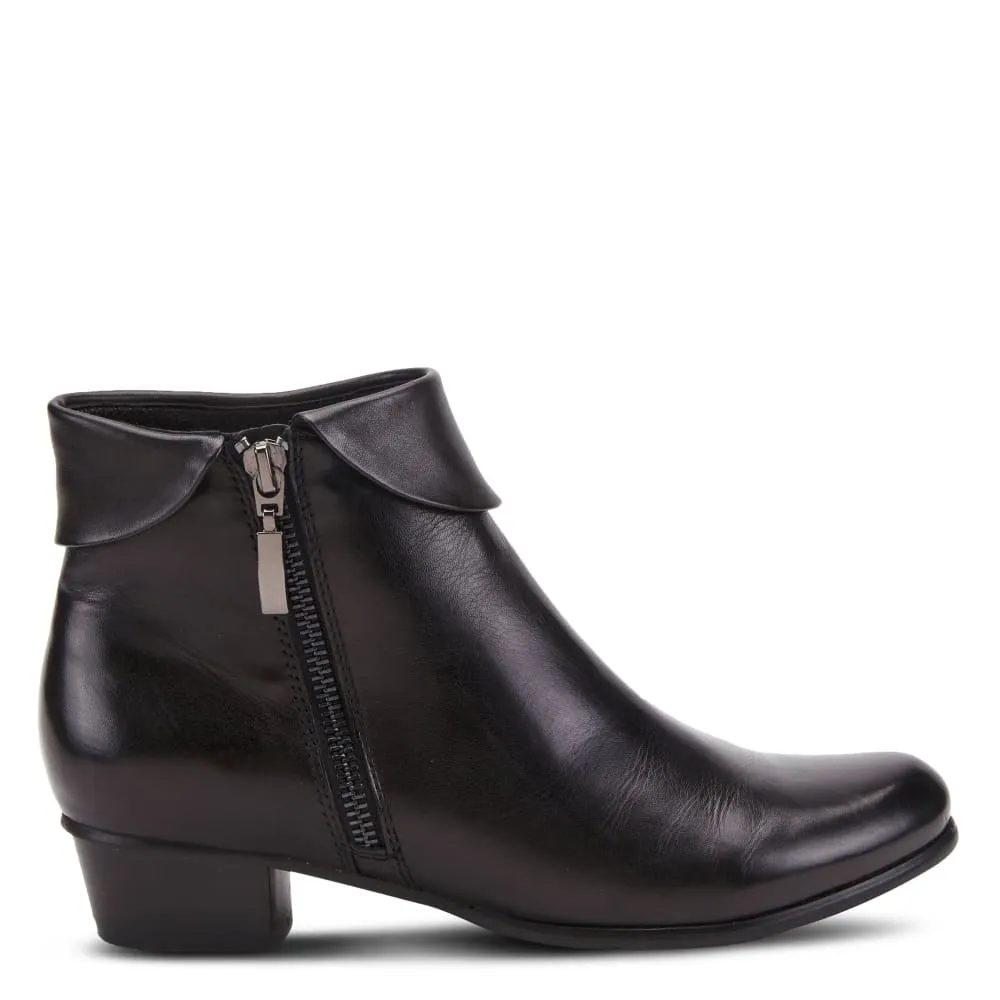 Spring Step Shoes Stockholm Women's Sophisticated and Stylish Leather Ankle Boots