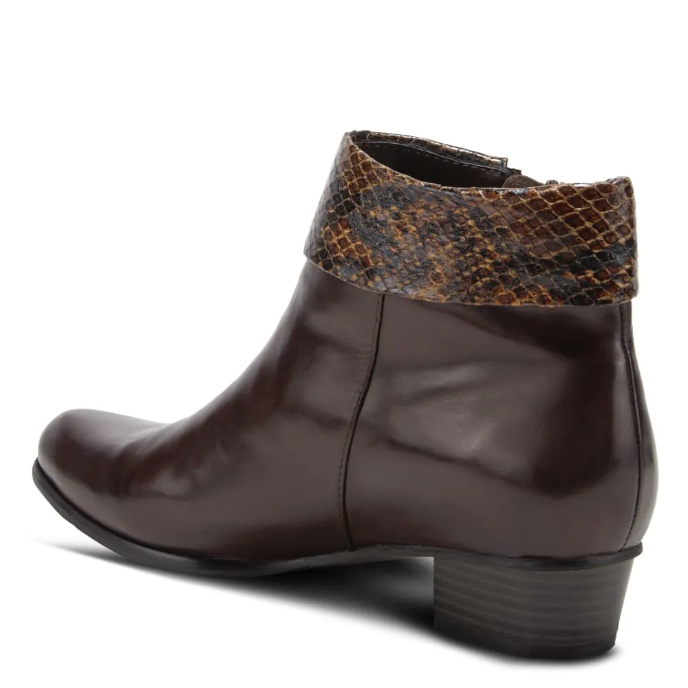 Spring Step Shoes Stockholm Women's Sophisticated and Stylish Leather Ankle Boots