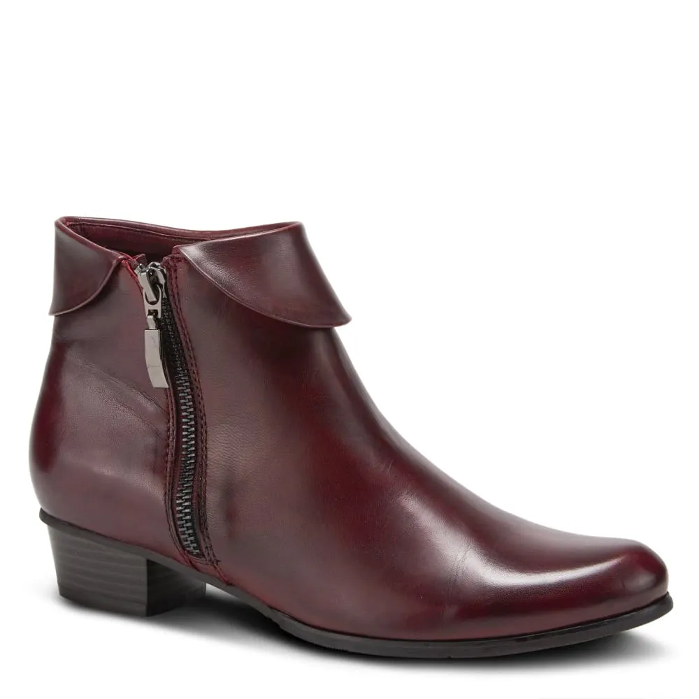 Spring Step Shoes Stockholm Women's Sophisticated and Stylish Leather Ankle Boots