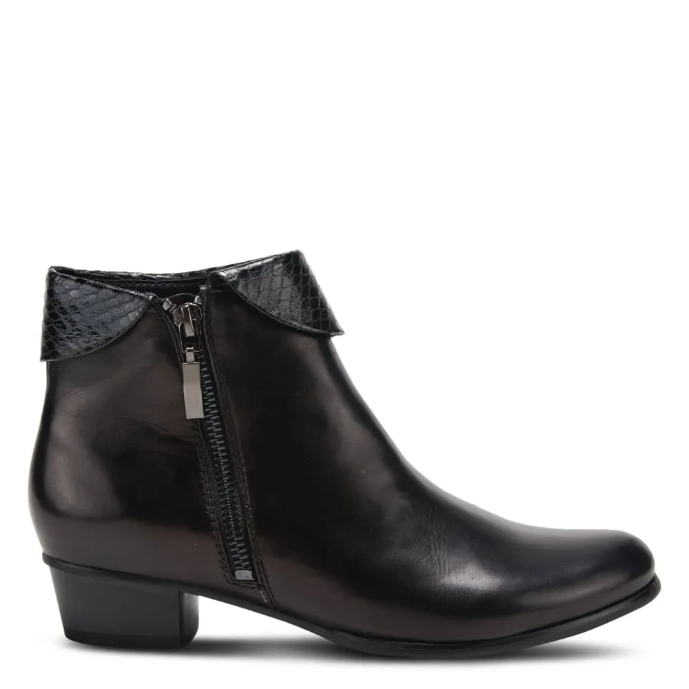 Spring Step Shoes Stockholm Women's Sophisticated and Stylish Leather Ankle Boots
