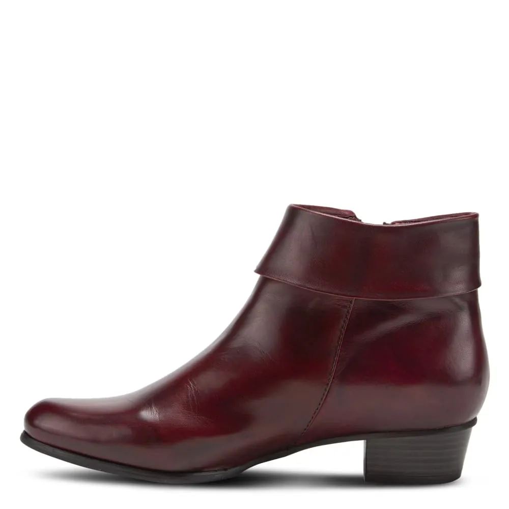 Spring Step Shoes Stockholm Women's Sophisticated and Stylish Leather Ankle Boots