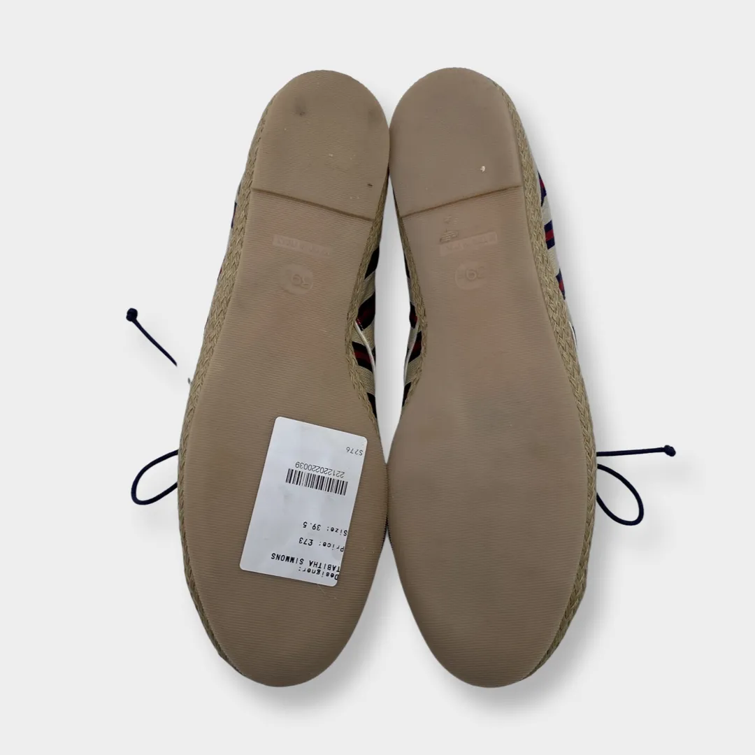 TABITHA SIMMONS striped espadrilles