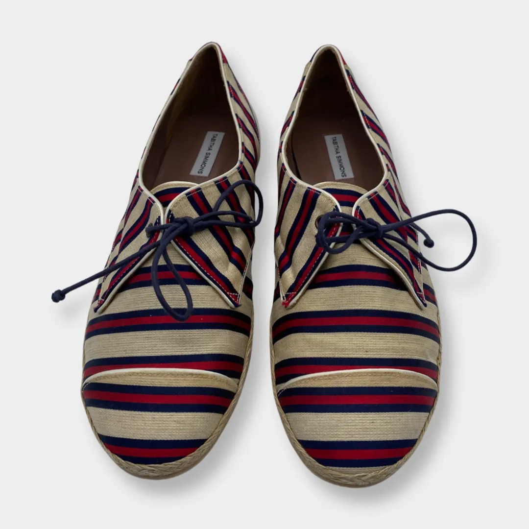 TABITHA SIMMONS striped espadrilles