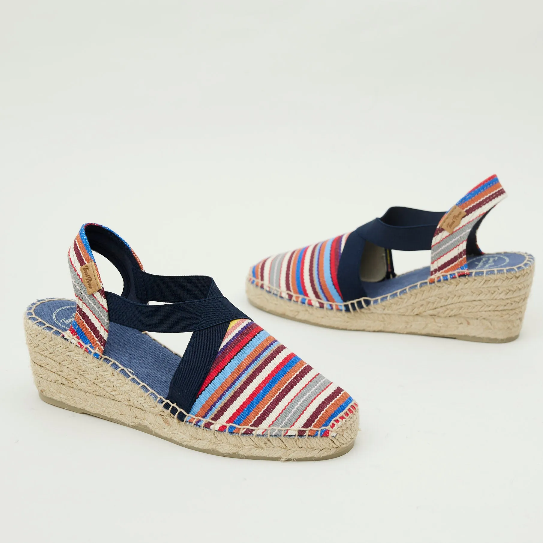 Toni Pons Multi Striped Espadrilles
