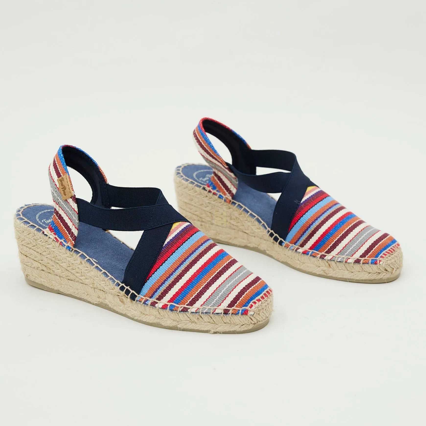 Toni Pons Multi Striped Espadrilles