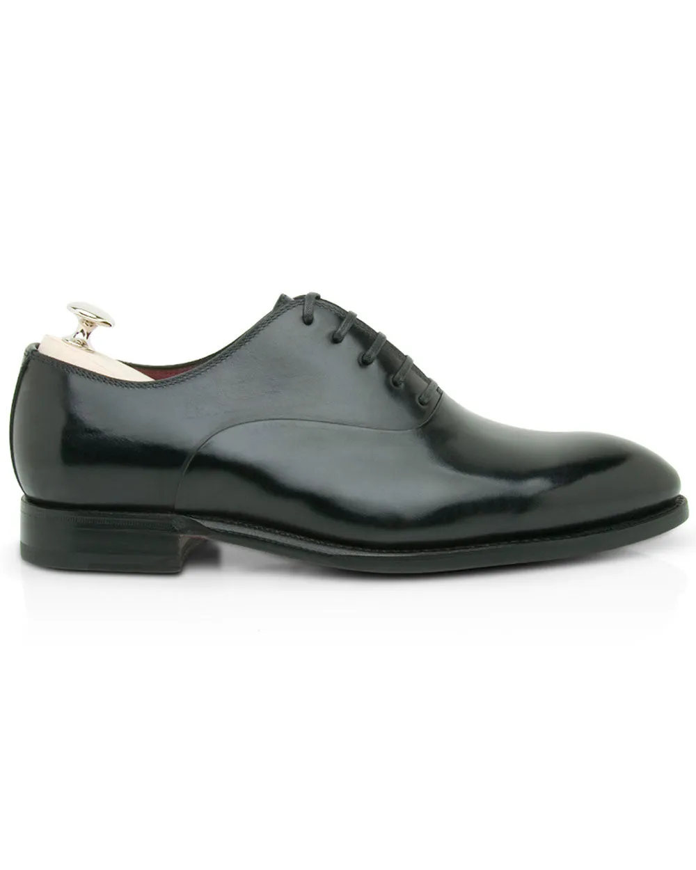 Tux Leather Oxford in Black