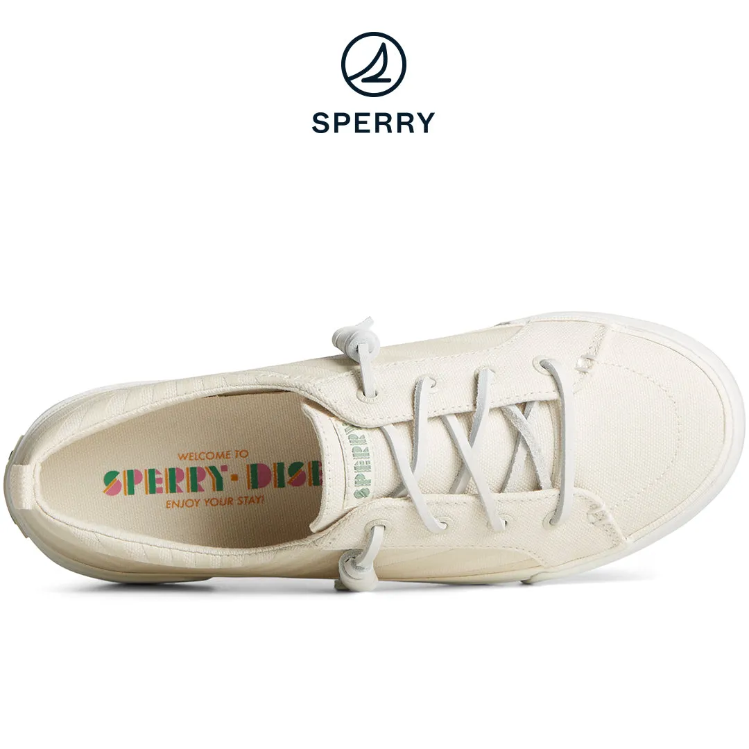 Women's SeaCycled™ Crest Vibe Resort Sneakers - White (STS89062)
